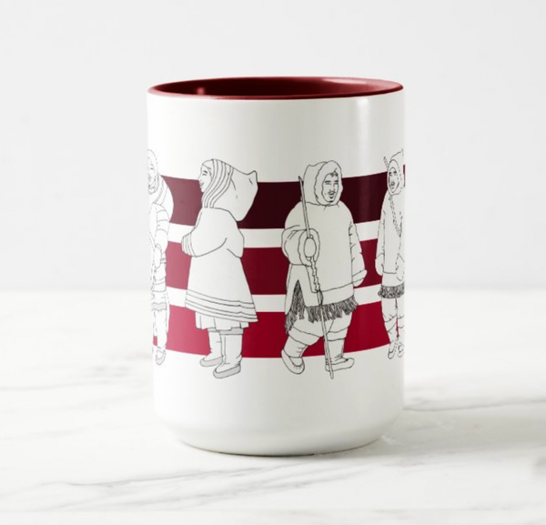 Mug - Inuuqatigiit (Maroon)