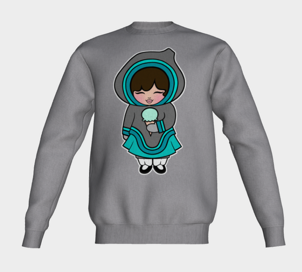 Sweatshirt - Minty Siku Girl