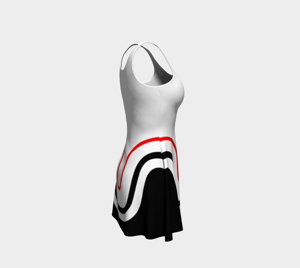 Flare Dress - Kininngua (Red)